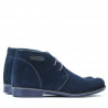Teenagerské boty 464 indigo velur