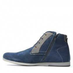 Pánské boty 474 indigo velur