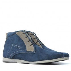 Pánské boty 474 indigo velur