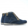 Pánské boty 474 indigo velur