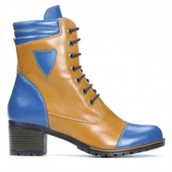 Dámské boty 3279 indigo + hnědá