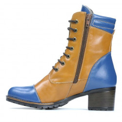 Dámské boty 3279 indigo + hnědá