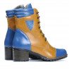 Dámské boty 3279 indigo + hnědá