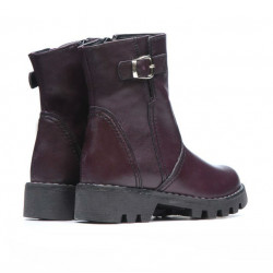 Malé dětské boty 33c bordo
