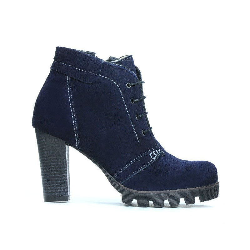 Dámské boty 1137 indigo antilopa