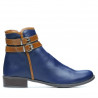 Dámské boty 3262 indigo+hnědá