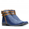 Dámské boty 3262 indigo+hnědá