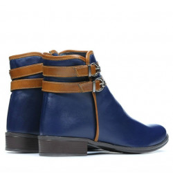 Dámské boty 3262 indigo+hnědá