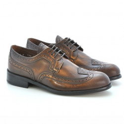 Elegantní pánské boty 799 a hnědé