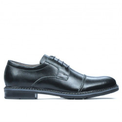 Pánské ležérní / elegantní boty 756-1 černé