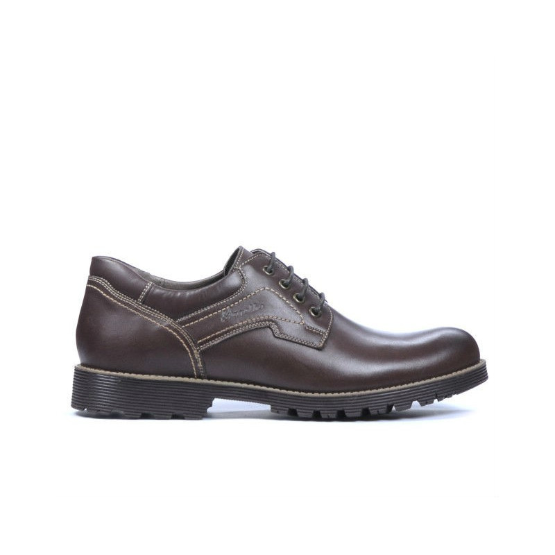 Pánské ležérní / elegantní boty 805 hnědé