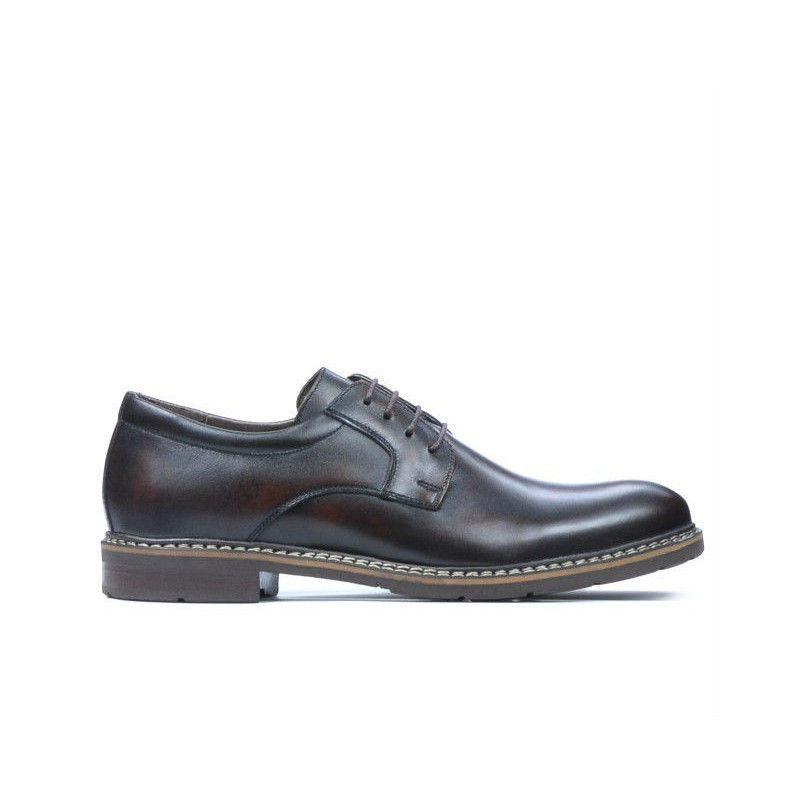 Pánská neformální / elegantní obuv 755-1 v hnědé