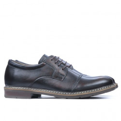 Pánské ležérní / elegantní boty 756-1 a hnědé