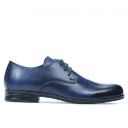 Elegantní boty pro adolescenty 398 v indigo