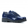 Dětské boty 158 lak indigo