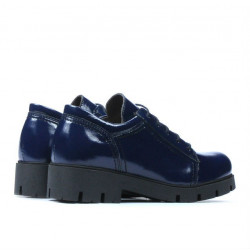 Dětské boty 158 lak indigo