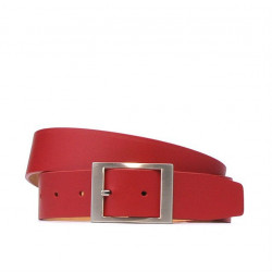 Dámský pásek 02m červený