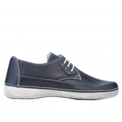 Dámské mokasíny 672m indigo