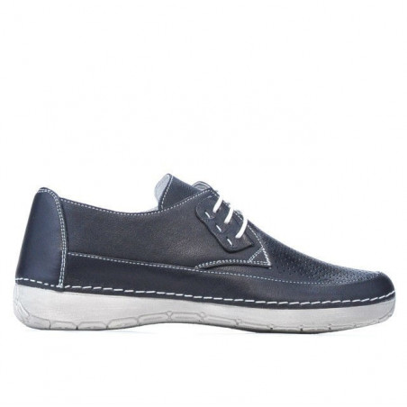 Dámské mokasíny 672m indigo