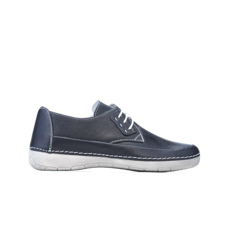 Dámské mokasíny 672m indigo