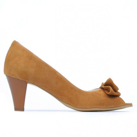Dámské sandály 1255 camel antilopa