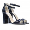 Dámské sandály 1259 lak indigo
