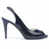 Dámské sandály 1250 lak indigo