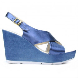 Dámské sandály 5025 indigo perleť