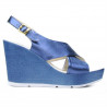 Dámské sandály 5025 indigo perleť