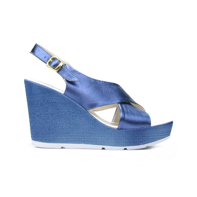 Dámské sandály 5025 indigo perleť