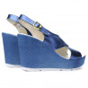 Dámské sandály 5025 indigo perleť