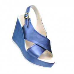Dámské sandály 5025 indigo perleť