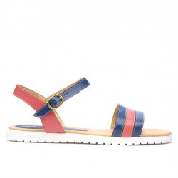 Dámské sandály 5037 indigo kombinované