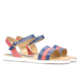 Dámské sandály 5037 indigo kombinované