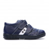 Dětské boty 134-1 indigo+bílá
