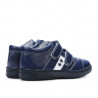 Dětské boty 134-1 indigo+bílá