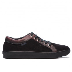 Pánská casual/sportovní obuv 841 kombinace bordo