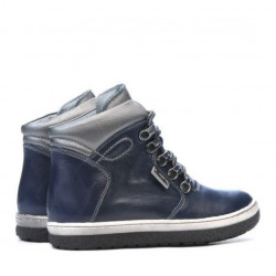 Dětské boty 3006 indigo kombinované