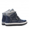 Dětské boty 3006 indigo kombinované