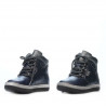 Dětské boty 3006 indigo kombinované