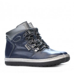 Dětské boty 3006 indigo kombinované