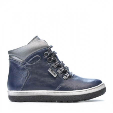 Dětské boty 3006 indigo kombinované