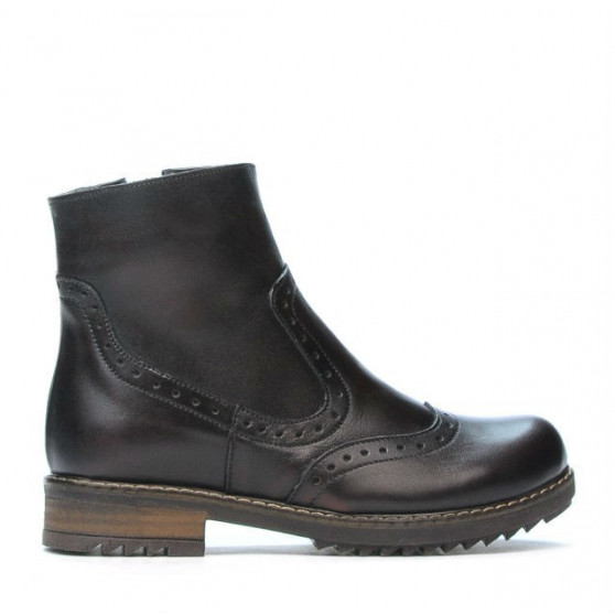 Dětské boty 3009 a hnědá