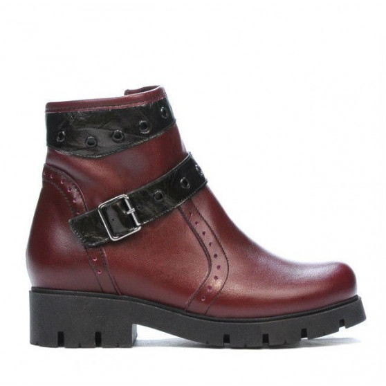 Dětské boty 3005 bordo