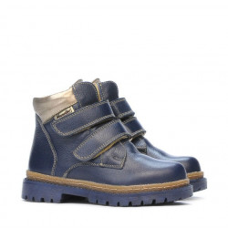 Dětské boty 37c indigo + měď