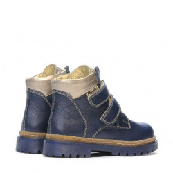 Dětské boty 37c indigo + měď