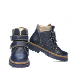 Dětské boty 37c indigo + měď
