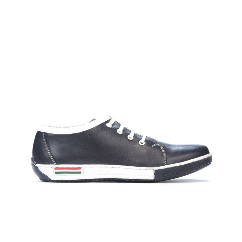 Sportovní boty pro teenagery 309 indigo+bílá