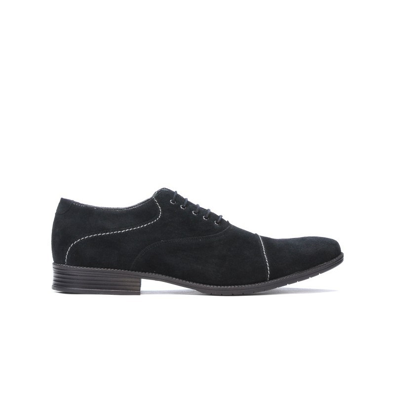Pánské neformální/elegantní boty 738 černý velur