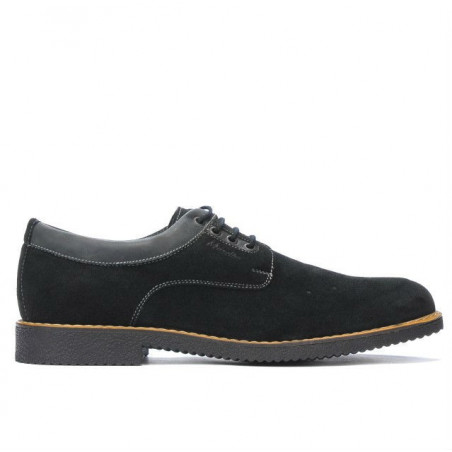 Pánské ležérní boty 739 černý velur
